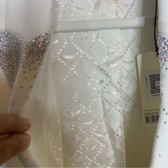 Zadig&Voltaire Visit Rhinestone Lapel Blazer NWT - Picture 5 of 13